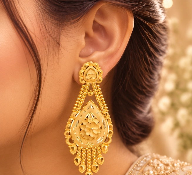 Royal Earring 002 - Earring jewellery