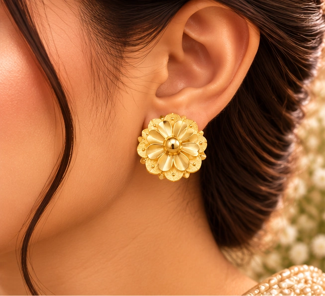 Royal Earring 012 - Earring jewellery