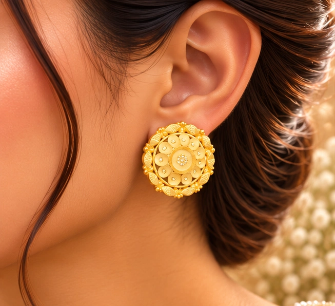 Royal Earring 013 - Earring jewellery