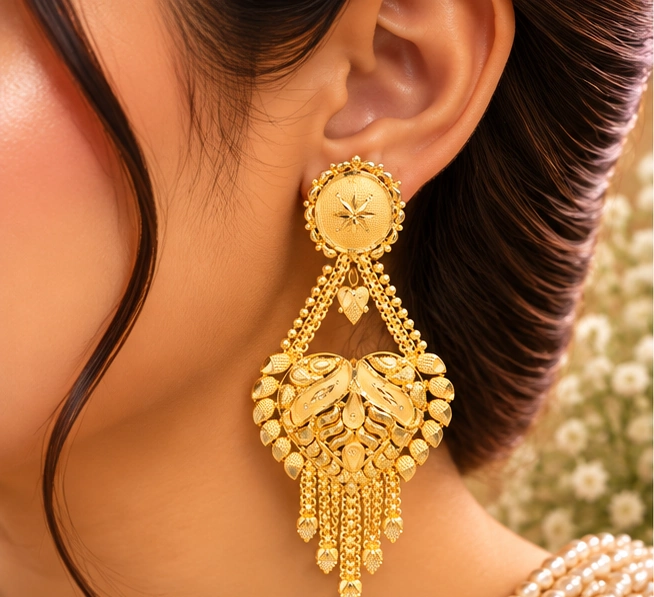 Royal Earring 014 - Earring jewellery