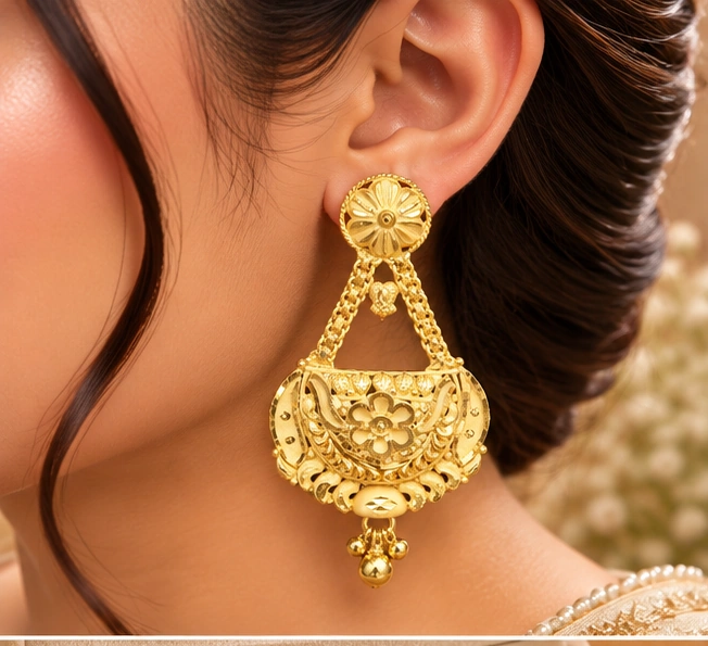 Royal Earring 017 - Earring jewellery
